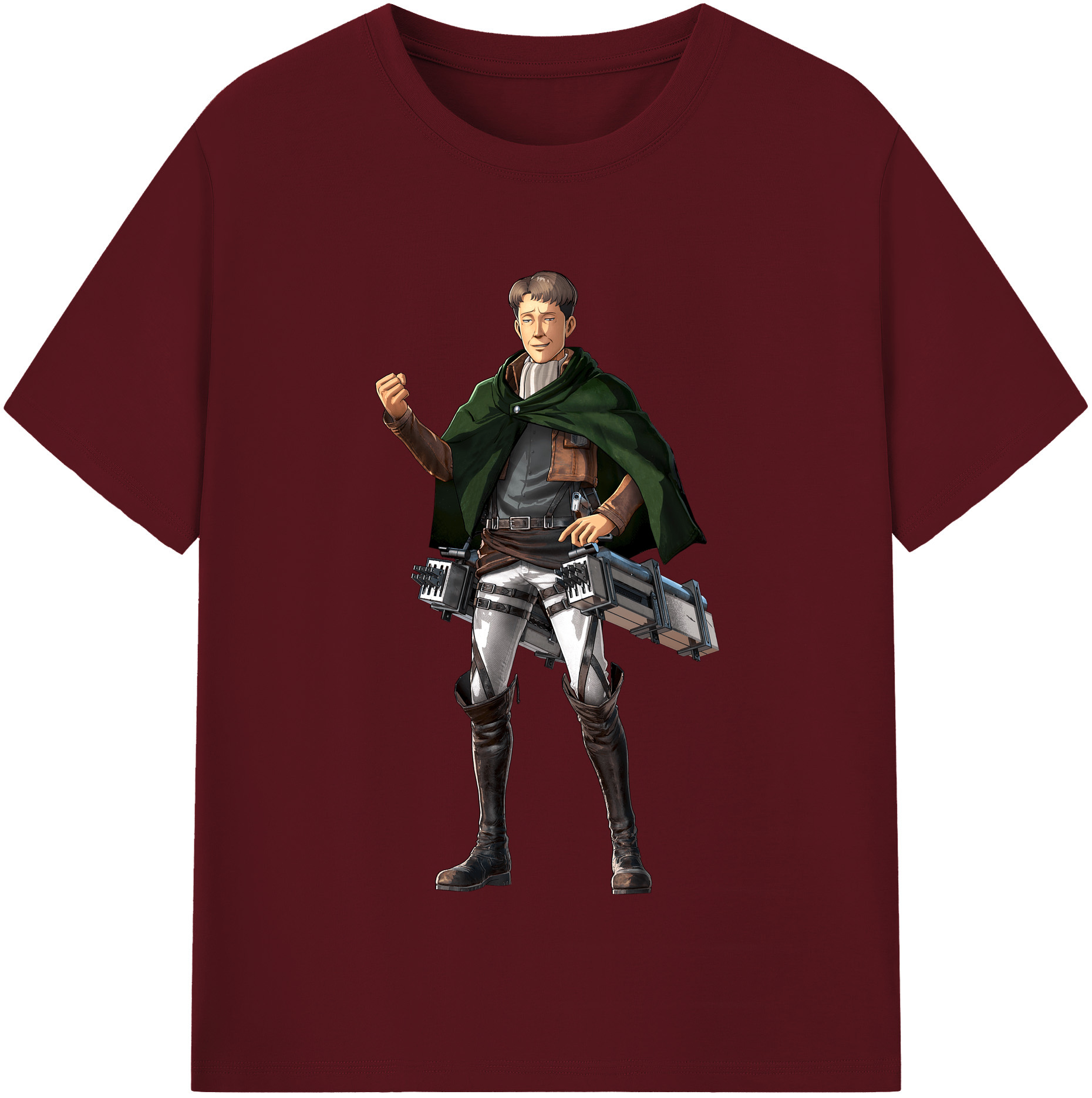 （画像用） 進撃の巨人 Attack on Titan 綿100％半袖Tシャツ（フロントプリント）